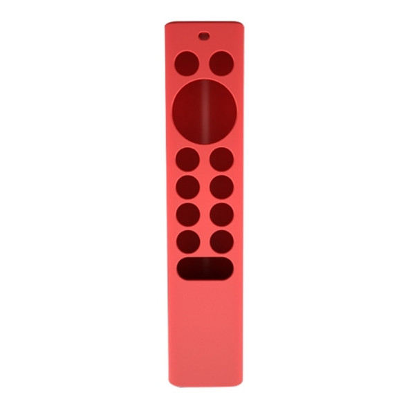 2 PCS Y7 Remote Control Silicone Protective Cover For NVIDIA Shield TV Pro/4K HDR(Red)
