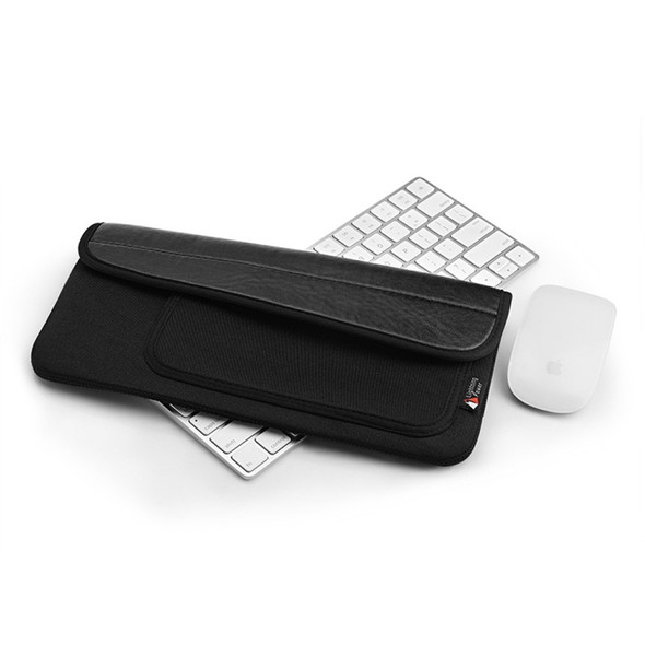 Portable Dust-proof Cover Storage Bag for Apple Magic Mouse 2 and Magic Keyboard 2 (Black)