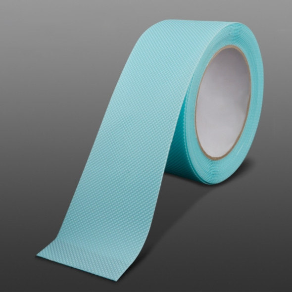 Floor Anti-slip Tape PEVA Waterproof Nano Non-marking Wear-resistant Strip, Size:5cm x 5m(Diamond Texture Blue)