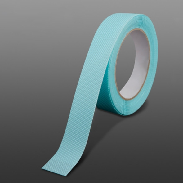 Floor Anti-slip Tape PEVA Waterproof Nano Non-marking Wear-resistant Strip, Size:2.5cm x 5m(Diamond Texture Blue)