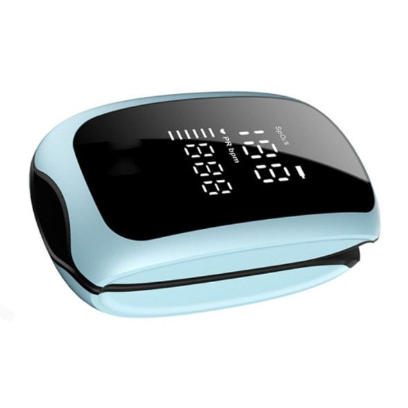 YF-X16 Rechargeable Soft Light Screen Oximeter Heart Rate And Pulse Detector(Gemstone Blue)