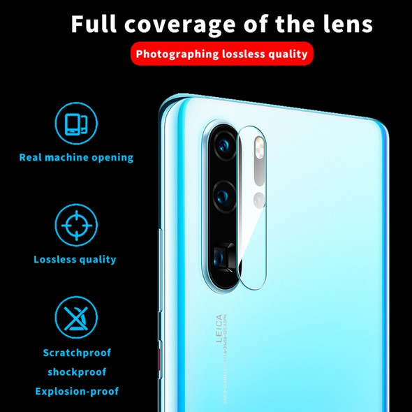For Huawei P30 Pro 9D Transparent Rear Camera Lens Protector Tempered Glass Film