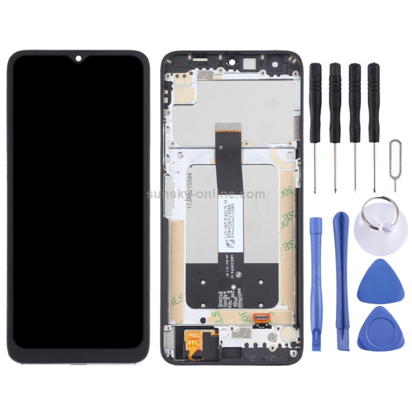 LCD Screen and Digitizer Full Assembly for Umidigi A11(Black)