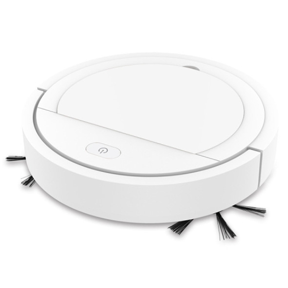 SDJ-168 Household USB Charging Automatic Cleaner Sweeping Robot Vacuum Cleaner(White)