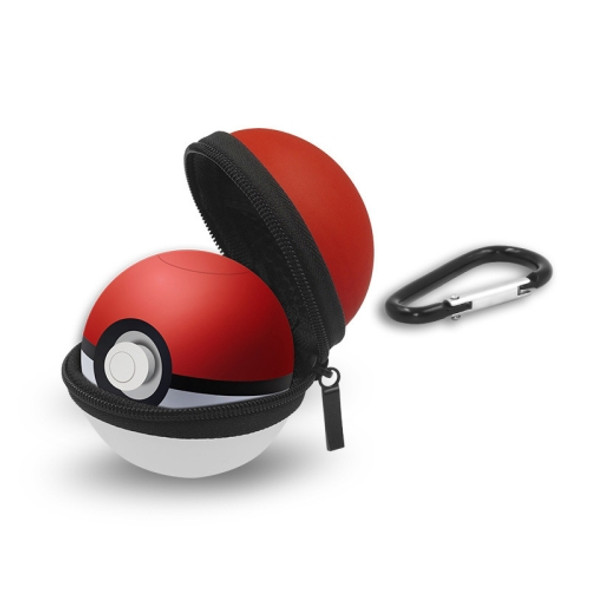 Carrying Portable Protective Bag for Nintendo Switch Poke Ball Plus Controller, with Keychain Size:13.5cm × 7.2cm × 3.3cm