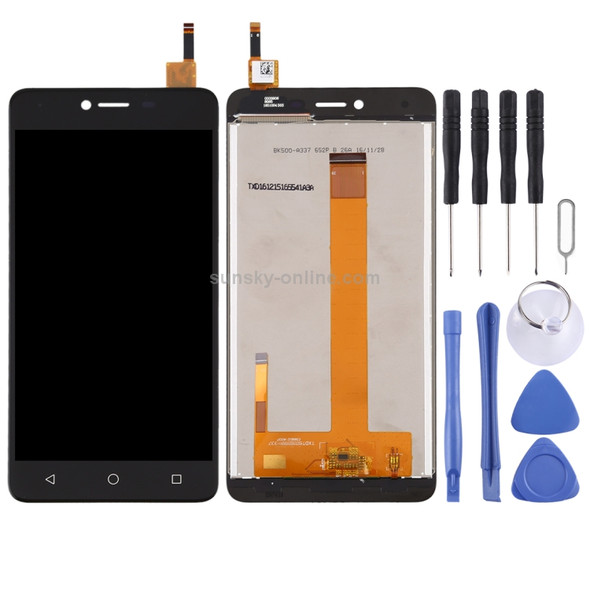 LCD Screen and Digitizer Full Assembly for BQ BQ-5059 Strike Power(Black)