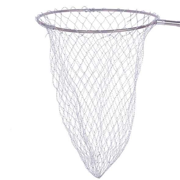 Foldable Stainless Steel Dip Net Head Fishing Net, Specification: Solid 45cm Big Mesh