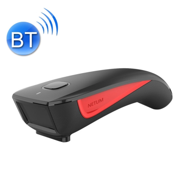 NETUM C750 Wireless Bluetooth Scanner Portable Barcode Warehouse Express Barcode Scanner, Model: C990 Two-dimensional