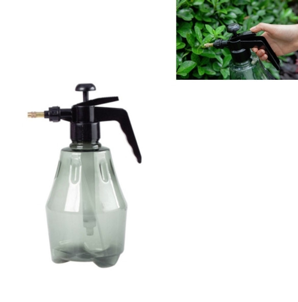 1.5L Household Small Watering Can Alcohol Disinfection Watering Sprayer Garden Sprinkler Bottle(Irregular Gray)