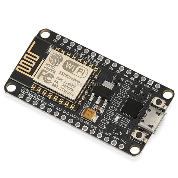 LandaTianrui LDTR-WG0130 ESP8266 ESP-12E Series WiFi Development Board for Nodemcu(Black)