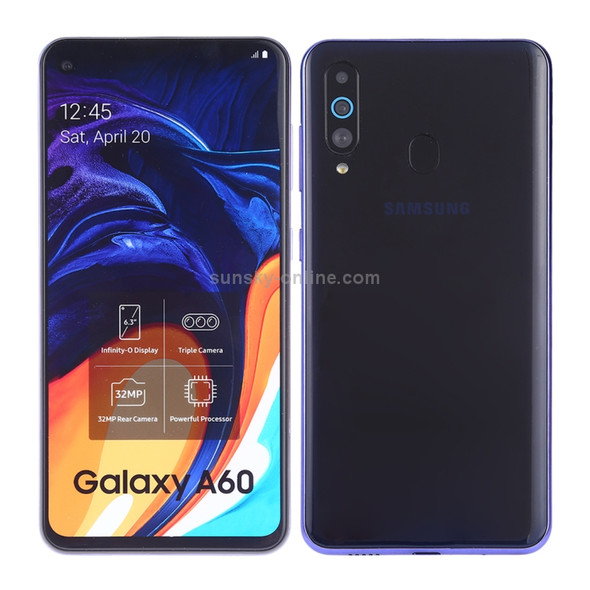 Original Color Screen Non-Working Fake Dummy Display Model for Galaxy A60(Blue)