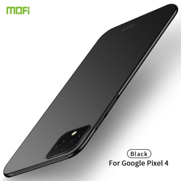 MOFI Frosted PC Ultra-thin Hard Case for Google Pixel 4(Black)