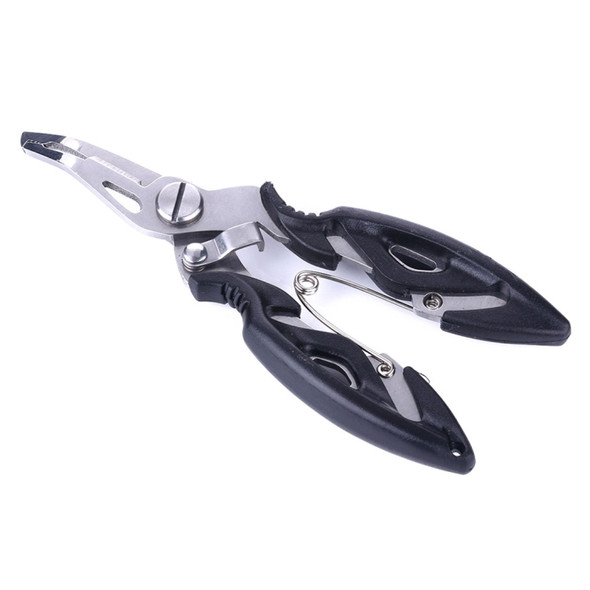 HENGJIA QT014 Multifunctional Stainless Steel Jaw Fishing Pliers Scissors Hook Removal Tool Line Cutter Fishing Tackle