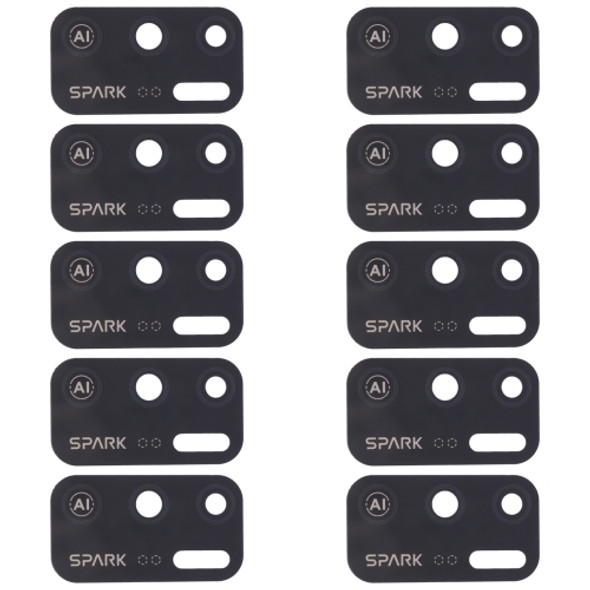 10 PCS Back Camera Lens for Tecno Spark 5 Air KD6a