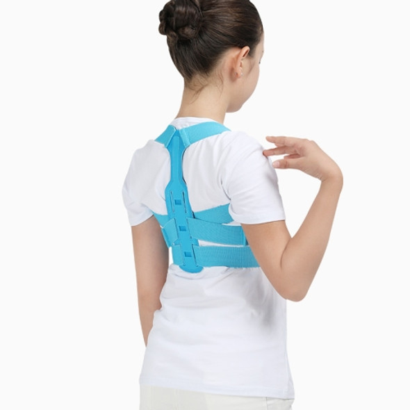 Humpback Correction Belt Back Posture Corrector, Specification: S(062 Child Blue)