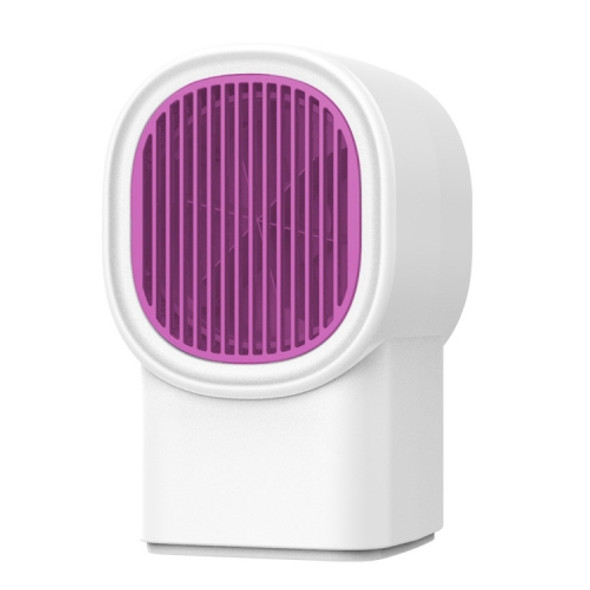 Smart Small Home Desktop Electric Heater, Style:Small u Classic White