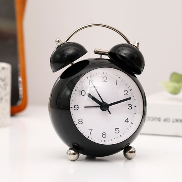 Desktop Multifunctional Cartoon Cute Digital Alarm Clock With Night Lght(Black)