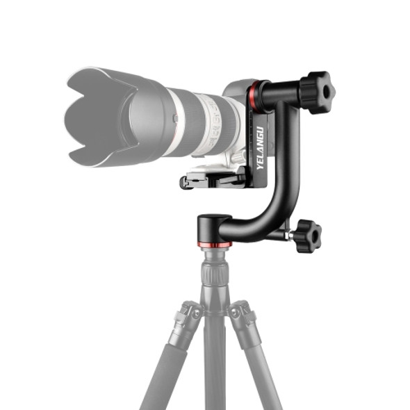 YELANGU  A201 360 Degree Horizontal Gimbal Tripod Head for DV and SLR Cameras (Black)