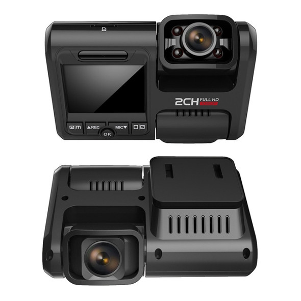 Z30 WiFi Dual-lens HD 2160P Non-light Night Vision 360-degree Panoramic Driving Recorder, Standard Version