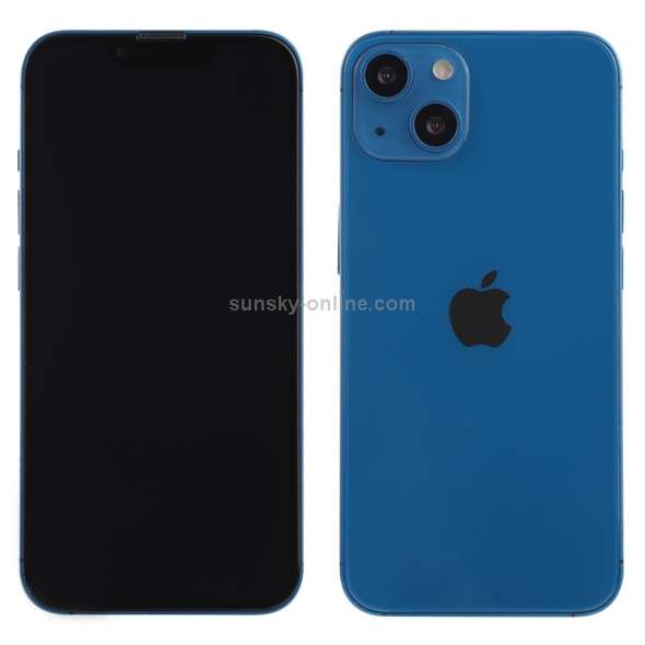 Black Screen Non-Working Fake Dummy Display Model for iPhone 13 mini(Blue)