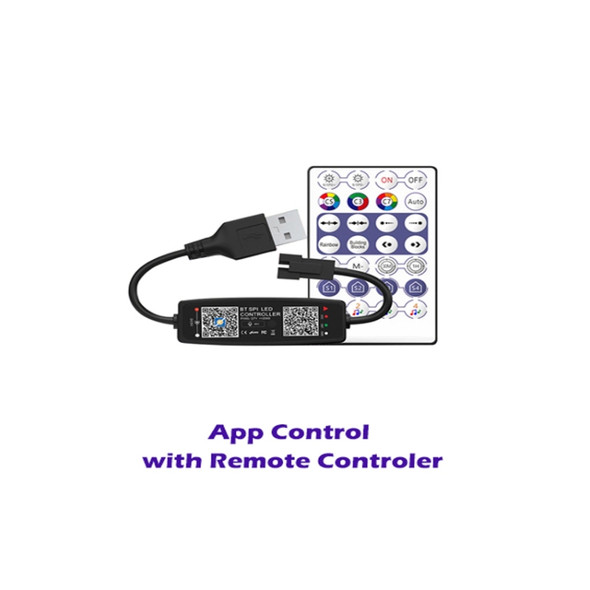 WS2812B USB 5V APP Remote Controller Bluetooth Music Controller for SK6812 WS2811 WS2812 LED Light Strip