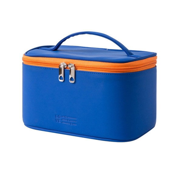 Waterproof Portable Large-capacity Cosmetic Bag Travel Toiletries Storage Bag, Specification: 22x12x14cm(Sapphire)