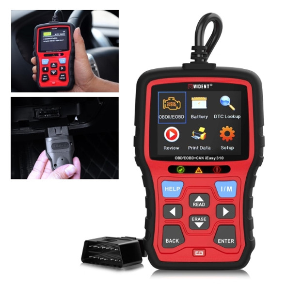 Vident iEasy310 Car Portable OBD2 Scanner Car Diagnostic Tool OBD 2 Automotive Scanner OBD Code Reader