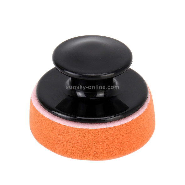 Car Polishing Sponge Round Sponge High-density Sponge, Size:7.5*5cm