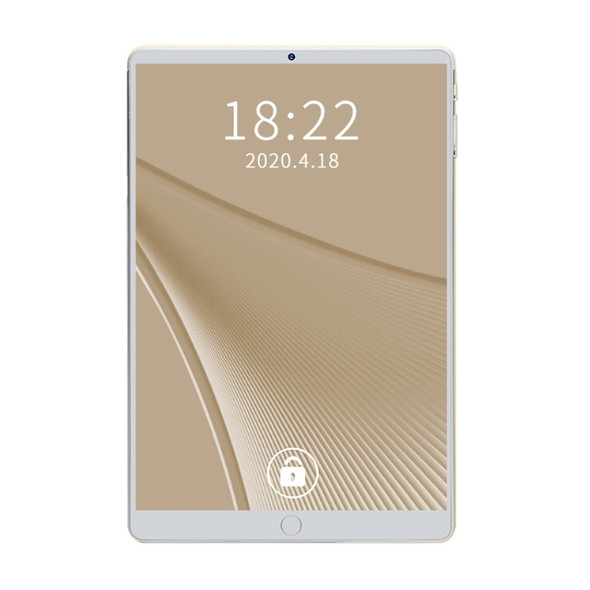 K108 3G Phone Call Tablet PC, 10.1 inch, 1GB+16GB, Android 5.0 MTK6582 Quad Core 1.6GHz, Dual SIM, WiFi, Bluetooth, FM, GPS(Gold)
