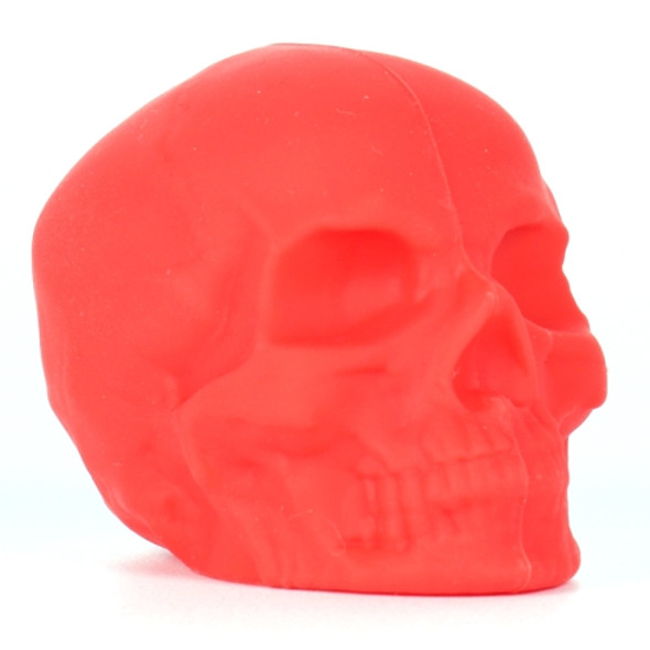 2 PCS Skull Silicone Leak-Proof Fresh-Keeping Wine Stopper(Deep Red)