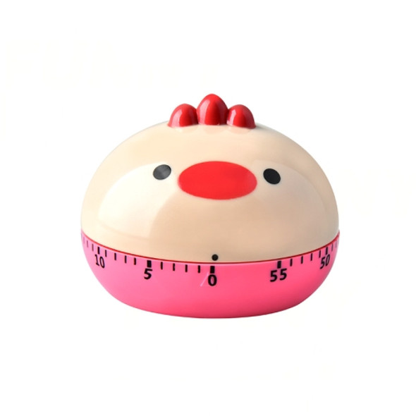 2 PCS Kitchen Mechanical Timer Cartoon 60 Minutes Timer Baking Cooking Reminder(Chicken)