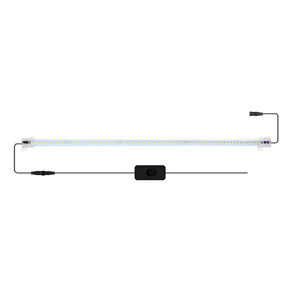 LED Plant Lamp Household Full Spectral Filling Hard Lamp Strip, Style: 50cm 1 Head(Sun Light EU Plug)