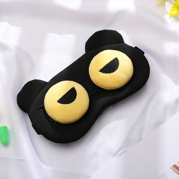 2 PCS Men And Women Sleeping Goggles Cute Cartoon Children Funny Student Goggles Sleep Hood(Half Eye)