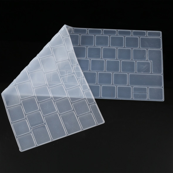 Laptop Crystal Keyboard Protective Film For MacBook 12 inch A1534 & Pro 13.3 inch A1708 EU Version(Transparent)