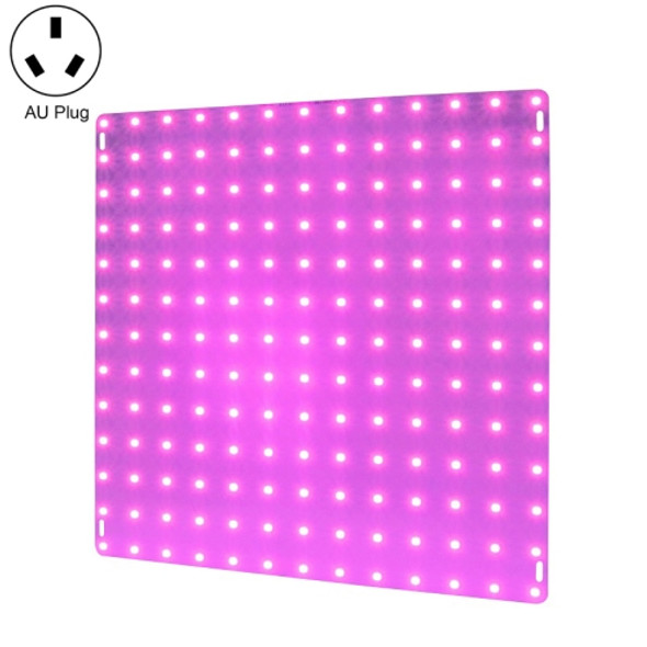 LED Plant Growth Light Indoor Quantum Board Plant Fill Light, Style: D2 45W 169 Beads AU Plug (Pink Purple)