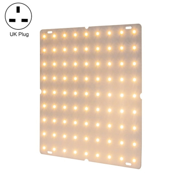 LED Plant Growth Light Indoor Quantum Board Plant Fill Light, Style: D3 25W 81 Beads UK Plug (Sun Light)