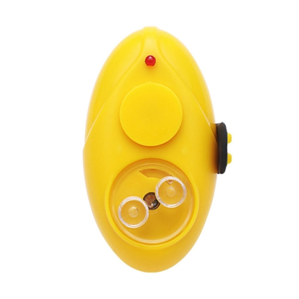 Luminous High-Sensitivity Fishing Electronic Alarm Automatic Induction Waterproof Bell For Fish Hook(Yellow)