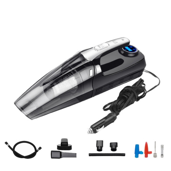 R-6055 Vacuum Cleaner 4 in 1 Inflatable Pump Home Car Two-Purpose High Power Vacuum Cleaner, Sort by color: Digital Display Wired