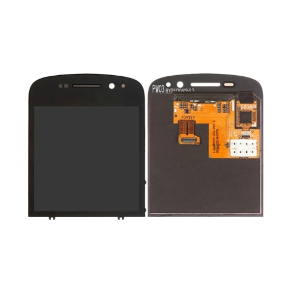 LCD Screen and Digitizer Full Assembly for BlackBerry Q10(Black)