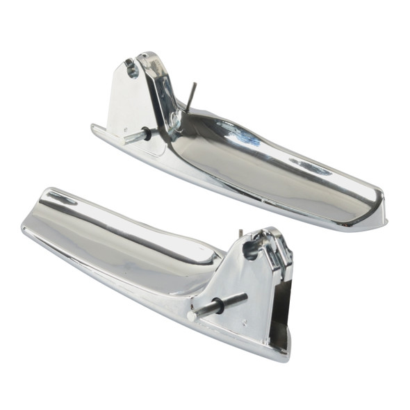 A6470 1 Pair Car Chrome-plated Inside Door Handle 15939085 15935956 for Chevrolet / Cadillac, with Tool Kit