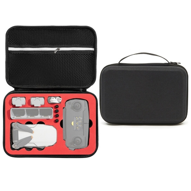 For DJI Mini SE Shockproof Nylon Carrying Hard Case Storage Bag, Size: 21.5 x 29.5 x 10cm(Black + Red Liner)