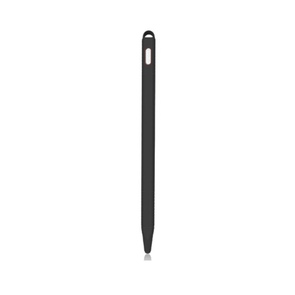 5 PCS Stylus Silicone Protective Case For Apple Pencil 2(Black)