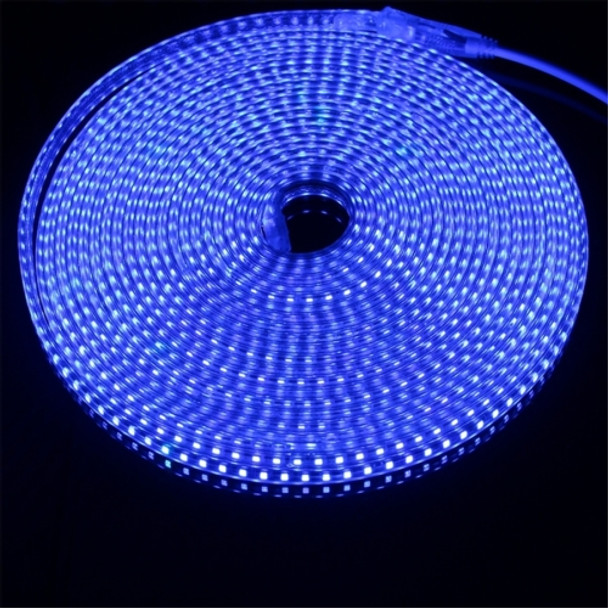 YWXLight  LED Neon Flex Waterproof EU Plug 5M 600LED 5730 SMD 72 Watts White DIP Led Neon Ribbon AC 220-240V(Blue)