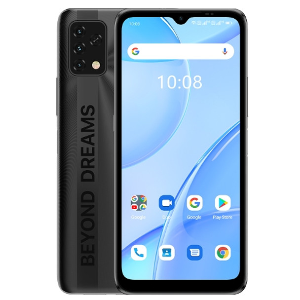 [HK Warehouse] UMIDIGI Power 5S, 4GB+32GB, Triple Back Cameras, 6150mAh Battery, Face ID & Fingerprint Identification, 6.53 inch Android 11 UMS312 T310 Quad Core up to 2.0GHz, Network: 4G, OTG, Dual SIM (Carbon Gray)