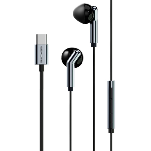 WK SHQ Series YC02 USB-C / Type-C Music Wired Earphone (Tarnish)