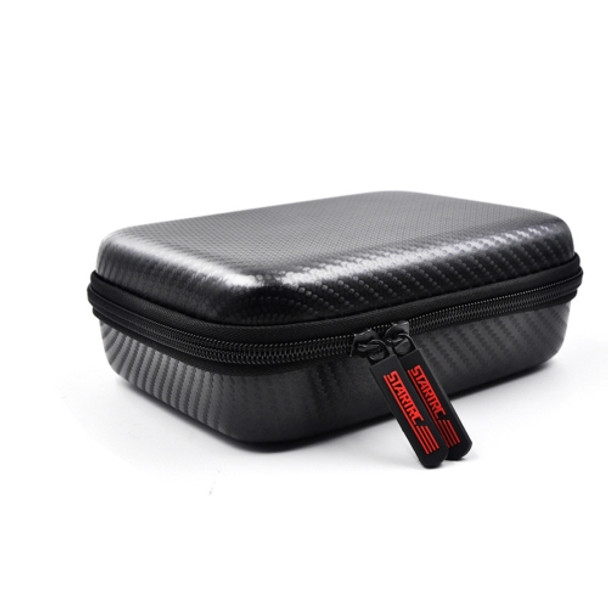 STARTRC Carbon Texture Waterproof PU Storage Bag for DJI OSMO Pocket Gimble Camera(Black)