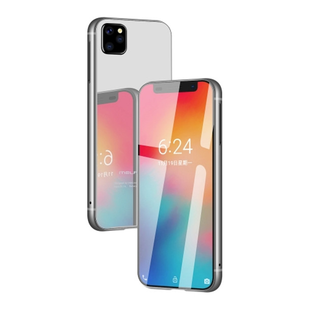 MELROSE 2019, 3GB+32GB, Face ID & Fingerprint Identification, 3.4 inch, Android 8.1 MTK6739V/WA Quad Core up to 1.28GHz, Network: 4G, Dual SIM, Support Google Play (White)