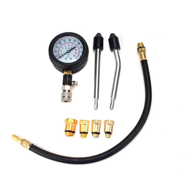 A3750 Car / Motorcycle Multifunctional Cylinder Pressure Gauge Cylinder Pressure Testing Tool