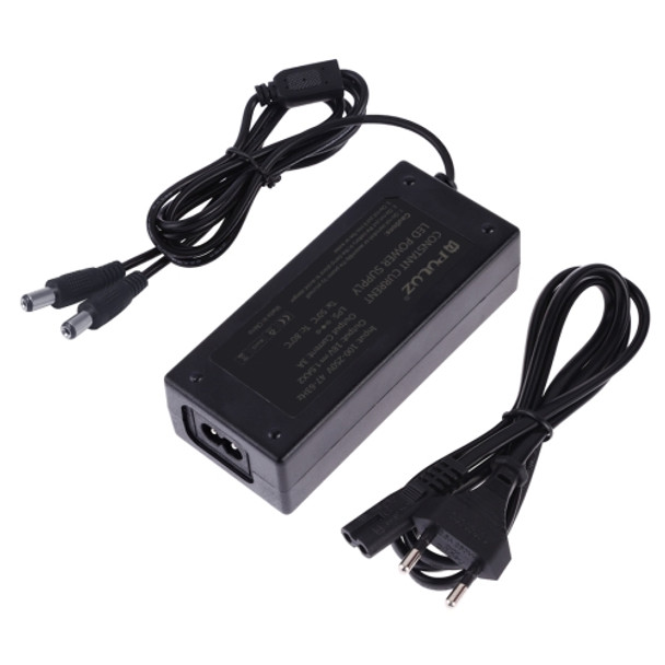 PULUZ Constant Current LED Power Supply Power Adapter for 80cm Studio Tent, AC 100-250V to DC 18V 3A(EU Plug)