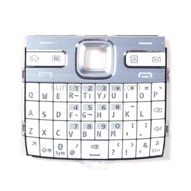 Mobile Phone Keypads Housing  with Menu Buttons / Press Keys for Nokia E72(White)